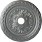 Ekena Millwork Palmetto Ceiling Medallion (Fits Canopies up to 3 5/8"), 23 5/8"OD x 3 5/8"ID x 1 5/8"P, Platinum CM23PMPLS - alternate 1